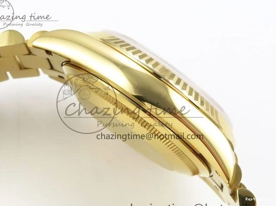 0101 Tailored Day Date 36 YG RAF Best Edition Rock Dial on YG Bracelet A 1384